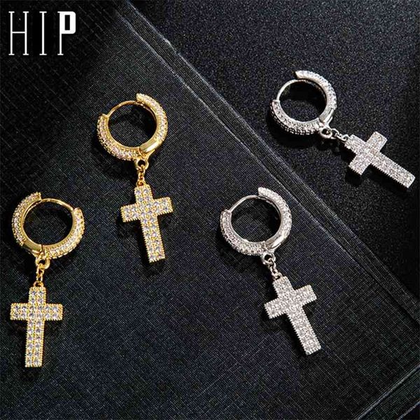 hip hop cubic zirconia bling iced out cross earring gold copper earrings for men rock jewelry 210625, Silver
hip hop cubic zirconia bling iced out cross earring gold copper earrings for men rock jewelry 210625, Silver