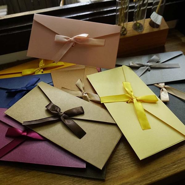 greeting cards 10pcs vintage ribbon pearl kraft paper envelopes for wedding party invitations valentine's day gift lovers message card
greeting cards 10pcs vintage ribbon pearl kraft paper envelopes for wedding party invitations valentine's day gift lovers message card