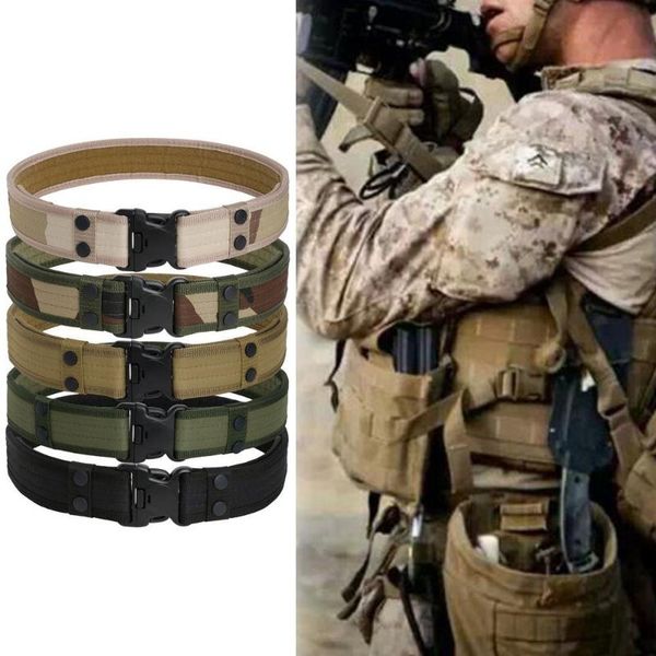 belts 2021 men tactical military canvas belt outdoor hunting army fashion camouflage waistband with plastic buckle, Black;brown
belts 2021 men tactical military canvas belt outdoor hunting army fashion camouflage waistband with plastic buckle, Black;brown