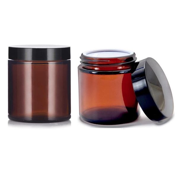 storage bottles & jars 2pcs 100ml amber round glass and lids empty candle jar lotion cream pot dispenser for cosmetic personal care
storage bottles & jars 2pcs 100ml amber round glass and lids empty candle jar lotion cream pot dispenser for cosmetic personal care