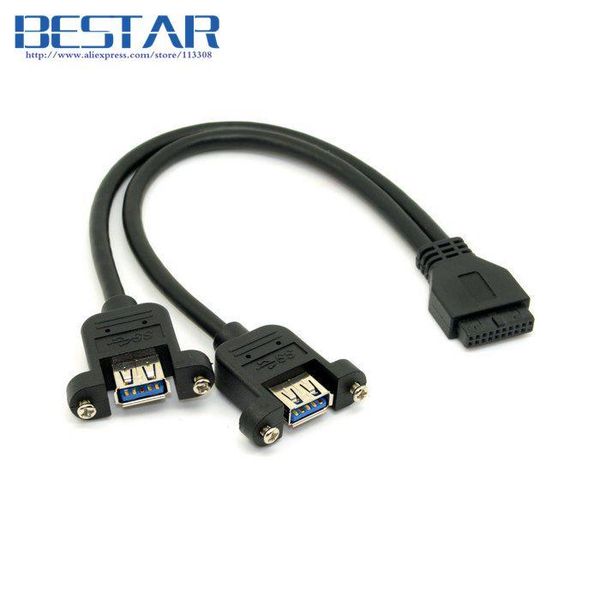 usb3.0 usb 3.0 dual ports female screw mount type to motherboard 20pin 20 pin header cable pc case cables 20cm 35cm 0.2m 0.3m computer & con
usb3.0 usb 3.0 dual ports female screw mount type to motherboard 20pin 20 pin header cable pc case cables 20cm 35cm 0.2m 0.3m computer & con