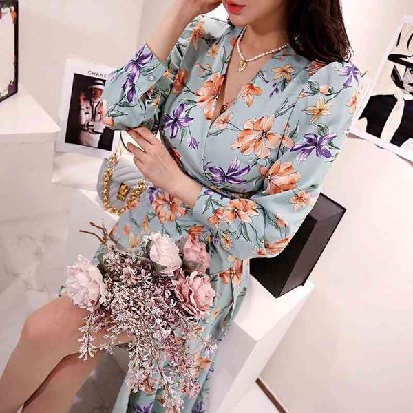 casual dresses korean version of the latest autumn temperament v-neck tie ruffled wrap dress t7wt, Black;gray
casual dresses korean version of the latest autumn temperament v-neck tie ruffled wrap dress t7wt, Black;gray