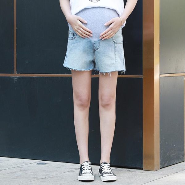 maternity bottoms korean version of pregnant women's belly lift pants summer loose and thin trendy moms women denim shorts, White
maternity bottoms korean version of pregnant women's belly lift pants summer loose and thin trendy moms women denim shorts, White