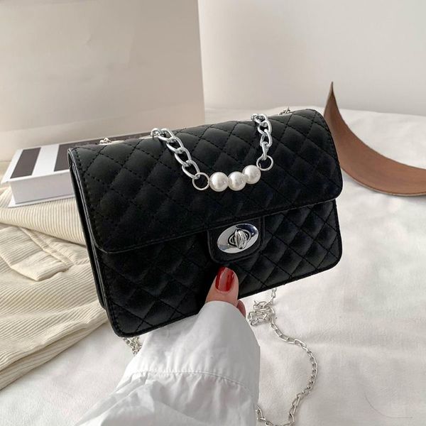 evening bags women lattice pattern crossbody soft pu leather messenger bag female pearl chain hand ladies travel square lock purses
evening bags women lattice pattern crossbody soft pu leather messenger bag female pearl chain hand ladies travel square lock purses