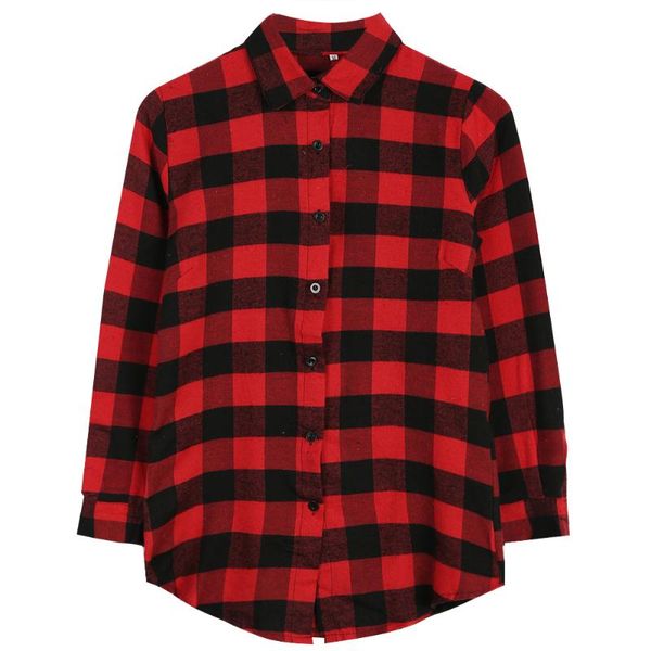 women's blouses & shirts summer ladies women cotton plaid checked blouse long sleeve v-neck oversized sundress clothes jumper, White
women's blouses & shirts summer ladies women cotton plaid checked blouse long sleeve v-neck oversized sundress clothes jumper, White