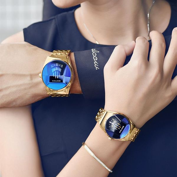 wristwatches couple watches for men and women fashion personality blue ladies watch sports car design waterproof quartz student, Slivery;brown
wristwatches couple watches for men and women fashion personality blue ladies watch sports car design waterproof quartz student, Slivery;brown