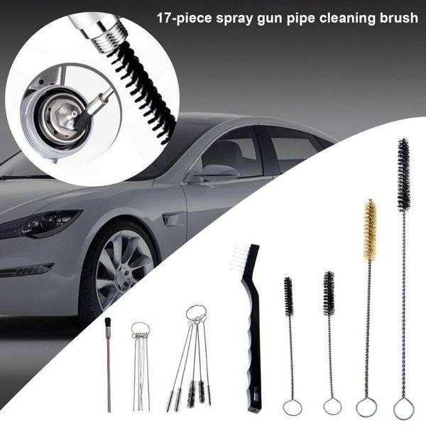 car sponge 17 pcs wash gun brush spray cleaning set carburetors carbon dirt jet remove cleaner nylon brushes for nozzle/pipe
car sponge 17 pcs wash gun brush spray cleaning set carburetors carbon dirt jet remove cleaner nylon brushes for nozzle/pipe