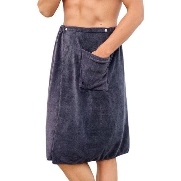 towel h051 man wearable bath with pocket swimming beach blanket wrap