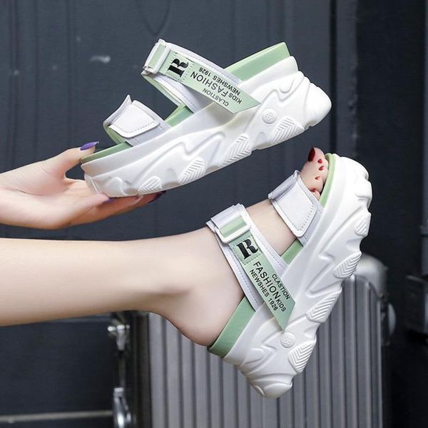 slippers women chunky platform fashion beach sandals wedge casual shoes woman 8cm height increasing outside ladies white slides, Black
slippers women chunky platform fashion beach sandals wedge casual shoes woman 8cm height increasing outside ladies white slides, Black