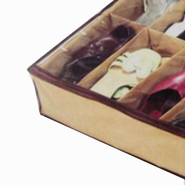 storage bags 1pcs nonwoven transparent creative shoes cabinet dust-proof 12 grids bag organizer holder box under bed
storage bags 1pcs nonwoven transparent creative shoes cabinet dust-proof 12 grids bag organizer holder box under bed