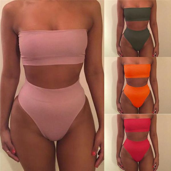 one-piece suits fashion casual slim solid women swimwear bandage bikini set push-up padded bra bathing swimsuit summer clothes
one-piece suits fashion casual slim solid women swimwear bandage bikini set push-up padded bra bathing swimsuit summer clothes