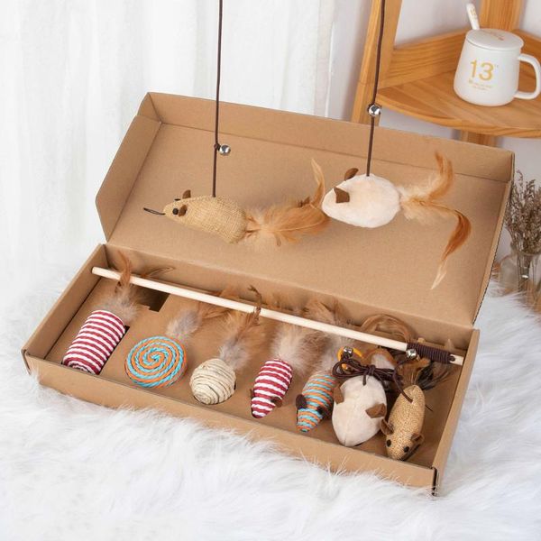 cat toys funny stick suit sisal rod pet toy wooden pole supplies interactive for pets
cat toys funny stick suit sisal rod pet toy wooden pole supplies interactive for pets