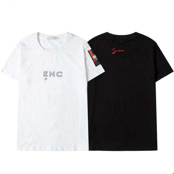 2021 men designers t shirt mens letter printed tshirts fashion summer short sleeve tees breathable t-shirts t07, White;black
2021 men designers t shirt mens letter printed tshirts fashion summer short sleeve tees breathable t-shirts t07, White;black