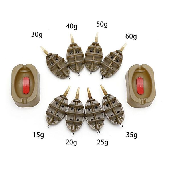 inline method carp fishing feeder 4 feeders 15/20/25/35g 30/40/50/60g mould set d03 20 drop accessories
inline method carp fishing feeder 4 feeders 15/20/25/35g 30/40/50/60g mould set d03 20 drop accessories