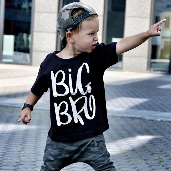 big bro letters print kids boy girl t shirt for children toddler clothes funny tees drop ship fashion wear, Blue
big bro letters print kids boy girl t shirt for children toddler clothes funny tees drop ship fashion wear, Blue