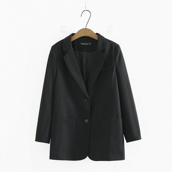 plus size outerwear & coats 2021 autumn blazer size&curve women's clothes outwear fashion slim temperament tailored collar business sui, Black
plus size outerwear & coats 2021 autumn blazer size&curve women's clothes outwear fashion slim temperament tailored collar business sui, Black