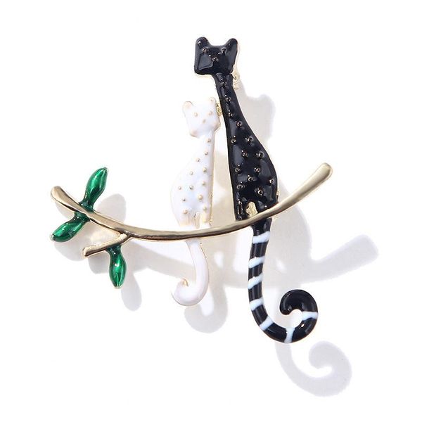 pins, brooches creative animal brooch dripping cute spotted cat fashion classic for men and women, Gray
pins, brooches creative animal brooch dripping cute spotted cat fashion classic for men and women, Gray