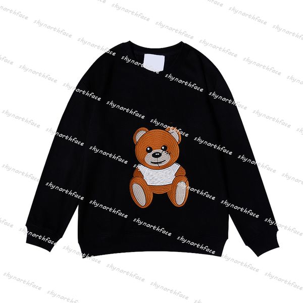 2021 luxury men designer hoodie women clothes fashion sweatshirts bear embroidery pullover mens hoodies sweater sweatshirt street style, Black
2021 luxury men designer hoodie women clothes fashion sweatshirts bear embroidery pullover mens hoodies sweater sweatshirt street style, Black