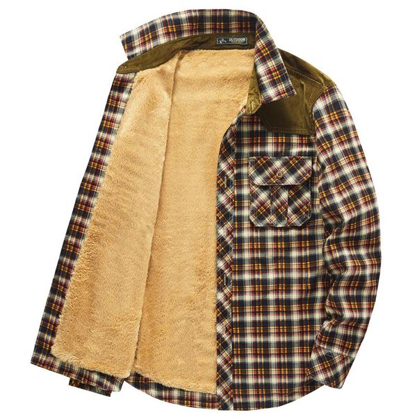 men's casual shirts brand men shirt cotton autumn velvet thick coat winter lattice fashion style warm slim big size, White;black
men's casual shirts brand men shirt cotton autumn velvet thick coat winter lattice fashion style warm slim big size, White;black