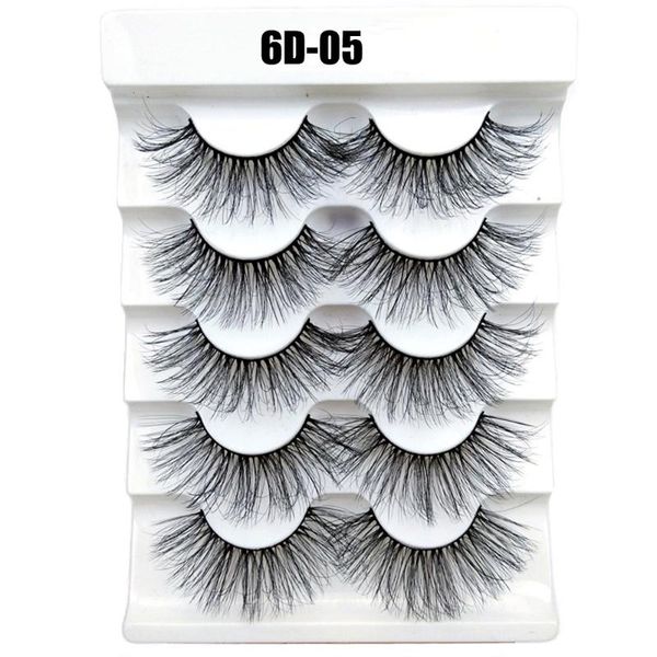 false eyelashes 5pairs 6d faux mink natural long wispies fluffy full strips handmade lashes extension eye makeup beauty tools
false eyelashes 5pairs 6d faux mink natural long wispies fluffy full strips handmade lashes extension eye makeup beauty tools