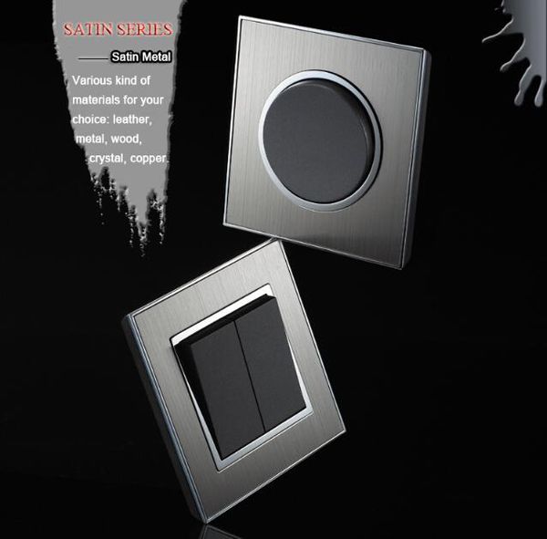 smart home control 2 gang way wallpad luxury eu uk standard grey silver brushed metal switch double push button light
smart home control 2 gang way wallpad luxury eu uk standard grey silver brushed metal switch double push button light