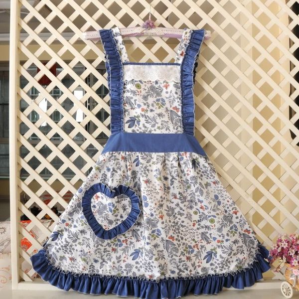 korean fashion apron for women kitchen cooking accessories cotton floral work clothes with sleeves restaurant home aprons
korean fashion apron for women kitchen cooking accessories cotton floral work clothes with sleeves restaurant home aprons