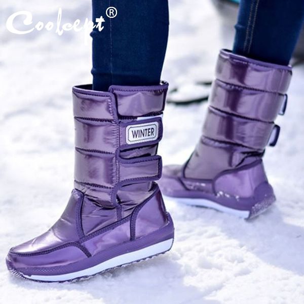 boots coolcept women mid calf winter warm plush snow waterproof non-slip outdoor leisure footwear size 36-40 rvou, Black
boots coolcept women mid calf winter warm plush snow waterproof non-slip outdoor leisure footwear size 36-40 rvou, Black