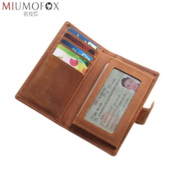 card holders men genuine leather holder vintage crazy horse men's wallet 2021 driver license case large capacity, Brown;gray
card holders men genuine leather holder vintage crazy horse men's wallet 2021 driver license case large capacity, Brown;gray