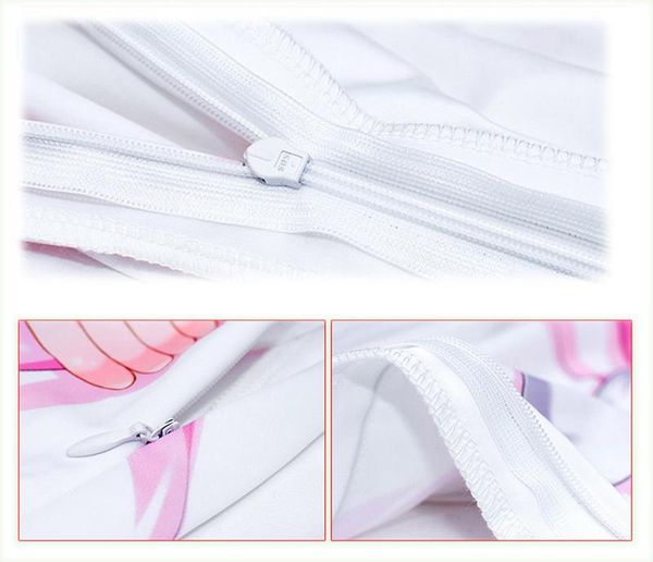 pillow case anime laid-back camp shima rin cosplay dakimakura cover 100*35cm body