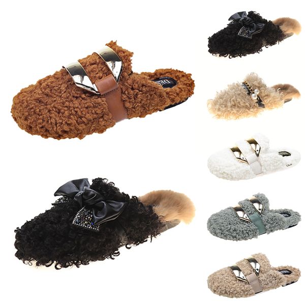 women designer slippers platform sandal shoes triple blacks grown grey pink womens casual indoor warm sneakers flat winter trainers walking, Black
women designer slippers platform sandal shoes triple blacks grown grey pink womens casual indoor warm sneakers flat winter trainers walking, Black
