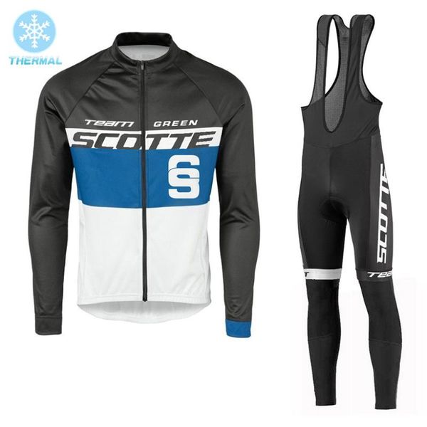 racing sets gs green scotte winter thermal fleece long sleeve cycling jersey clothing outdoor mtb wear bicycle clothes, Black;blue
racing sets gs green scotte winter thermal fleece long sleeve cycling jersey clothing outdoor mtb wear bicycle clothes, Black;blue
