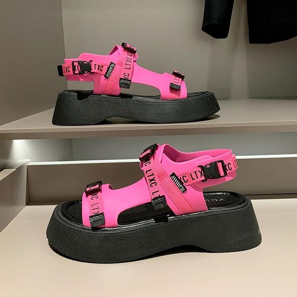 sandals women british wind thick-sole casual roman designer shoes outdoor open-toe sport platform sandalias mujer, Black
sandals women british wind thick-sole casual roman designer shoes outdoor open-toe sport platform sandalias mujer, Black