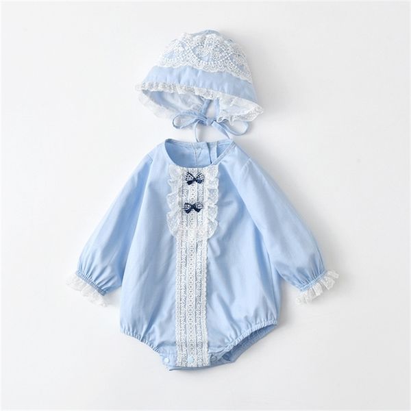 children romper autumn baby lace bow long-sleeved leotard girl clothes 210702, Blue
children romper autumn baby lace bow long-sleeved leotard girl clothes 210702, Blue