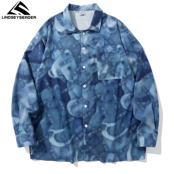 men's casual shirts full sleeve shirt digital bears printing harajuku vintage streetwear hawaiian autumn clothing, White;black
men's casual shirts full sleeve shirt digital bears printing harajuku vintage streetwear hawaiian autumn clothing, White;black