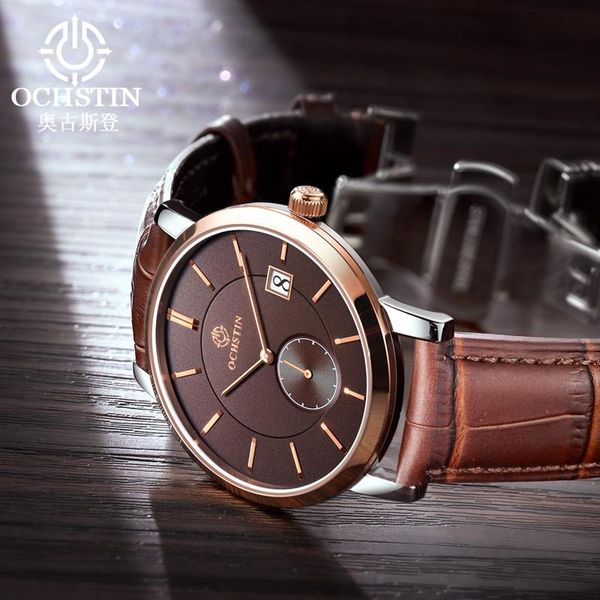 wristwatches 2021 promotion leather military watches men quartz watch sports ochstin relogio masculino relojes, Slivery;brown
wristwatches 2021 promotion leather military watches men quartz watch sports ochstin relogio masculino relojes, Slivery;brown