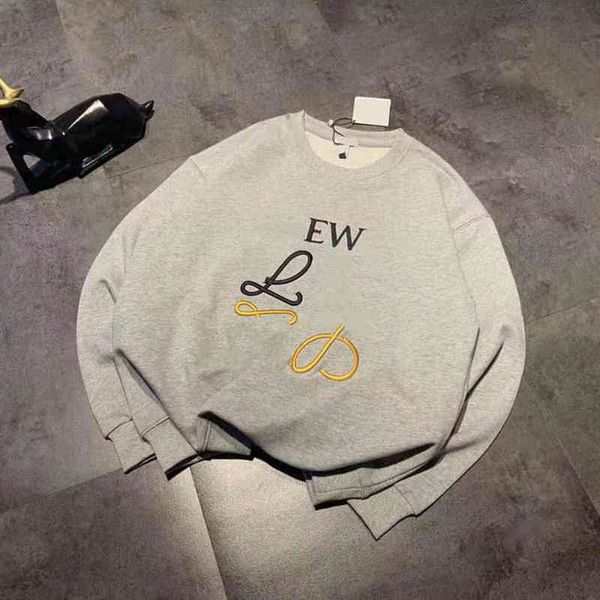 2022 factory wholesale new autumn fashion luojia letter line embroidery casual loose thin men's and women's same style couple', Black
2022 factory wholesale new autumn fashion luojia letter line embroidery casual loose thin men's and women's same style couple', Black