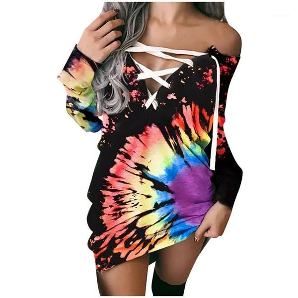 casual dresses brand women's fashion comfortable daily tie-dye prints off-shoulder strappy long sleeves dress vestido de mujer, Black;gray
casual dresses brand women's fashion comfortable daily tie-dye prints off-shoulder strappy long sleeves dress vestido de mujer, Black;gray