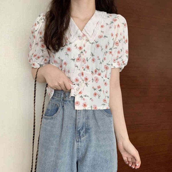 women's hoodies & sweatshirts hzirip korean lace and lapel shirt, feminine shirt with floral chiffon puffing sleeve, fashion short soft, Black
women's hoodies & sweatshirts hzirip korean lace and lapel shirt, feminine shirt with floral chiffon puffing sleeve, fashion short soft, Black