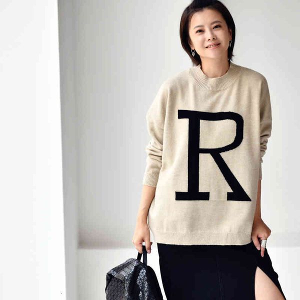 women's sweaters mioco m8962c literatura e arte lazer contratado carta solta confortável camisola de gola alta 6f1x, White;black
women's sweaters mioco m8962c literatura e arte lazer contratado carta solta confortável camisola de gola alta 6f1x, White;black