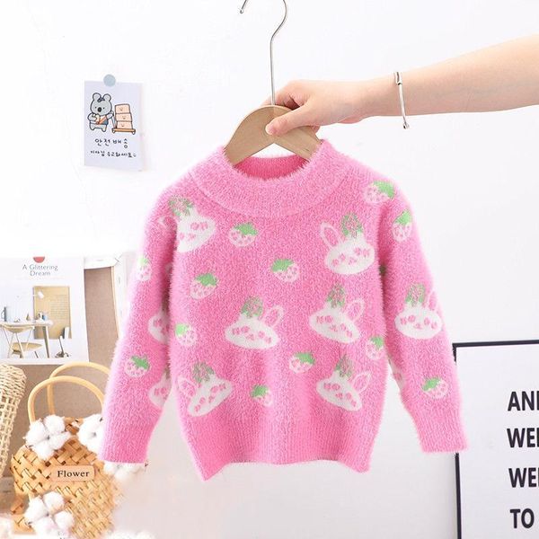 pullover baby cartoon casual basic sweater crewneck thick kids slouchy soft wool clothing for girls autumn winter sweaters knitwear, Blue
pullover baby cartoon casual basic sweater crewneck thick kids slouchy soft wool clothing for girls autumn winter sweaters knitwear, Blue