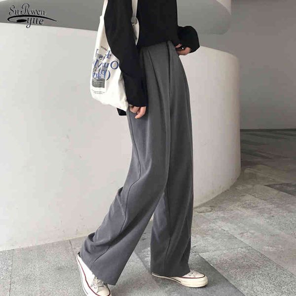 selling chic loose large size street wear suit pants casual straight full-length solid wide leg trousers 9754 210427, Black;white
selling chic loose large size street wear suit pants casual straight full-length solid wide leg trousers 9754 210427, Black;white