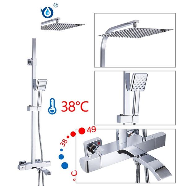 shower faucets thermostatic bathroom set bath waterfall heads chrome mixer water tap sets
shower faucets thermostatic bathroom set bath waterfall heads chrome mixer water tap sets