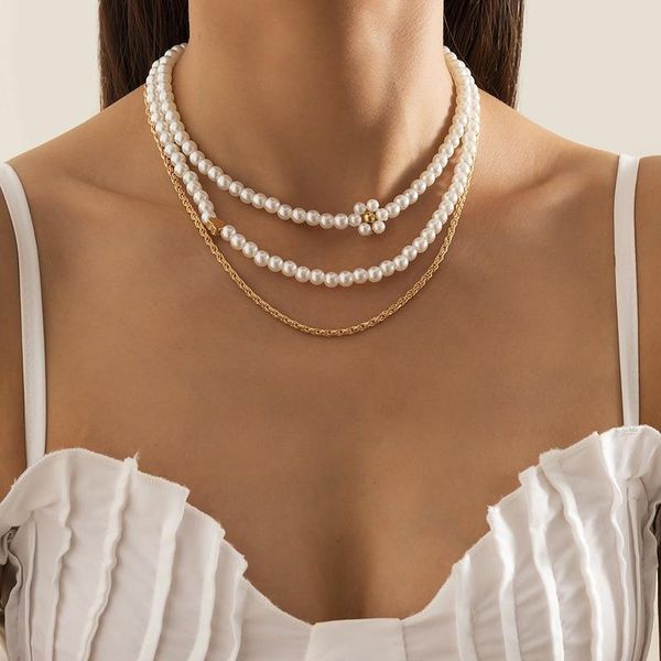 chains elegant necklaces woman retro necklace women baroque flower pendant fashion lady wedding jewelry gold color trendy metal collier, Silver
chains elegant necklaces woman retro necklace women baroque flower pendant fashion lady wedding jewelry gold color trendy metal collier, Silver