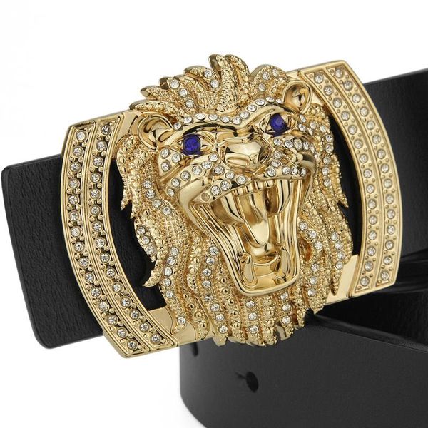 wide designer belt men luxury enuine leather fancy vintage jean fashion trend lion buckle black waist strap, Black;brown
wide designer belt men luxury enuine leather fancy vintage jean fashion trend lion buckle black waist strap, Black;brown