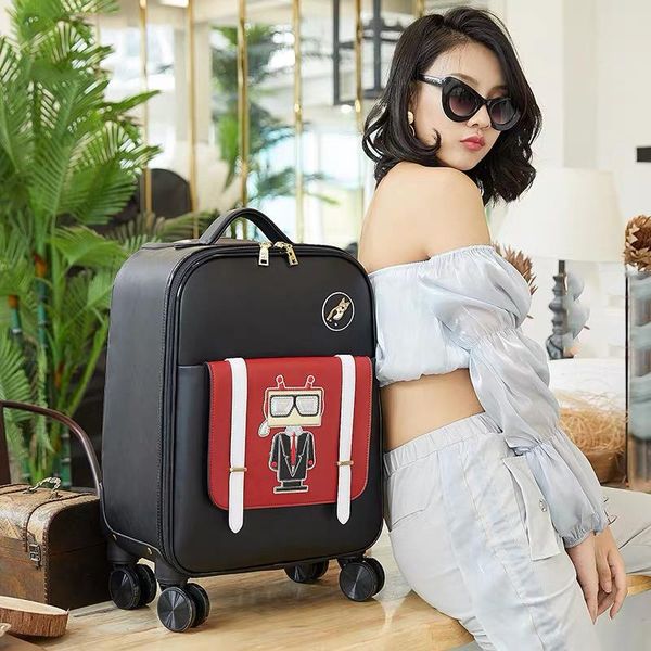 suitcases suitcase with wheels female net red travel portable trolley luggage pu fashion 18 inch boarding case for women
suitcases suitcase with wheels female net red travel portable trolley luggage pu fashion 18 inch boarding case for women