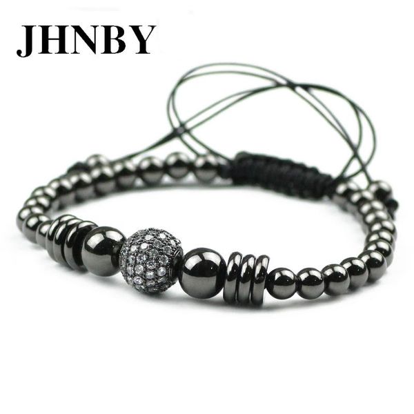 charm bracelets jhnby ball coin cz men 5/8mm copper beads braided rope pave women trendy bangle jewelry pulseira masculina gift, Golden;silver
charm bracelets jhnby ball coin cz men 5/8mm copper beads braided rope pave women trendy bangle jewelry pulseira masculina gift, Golden;silver