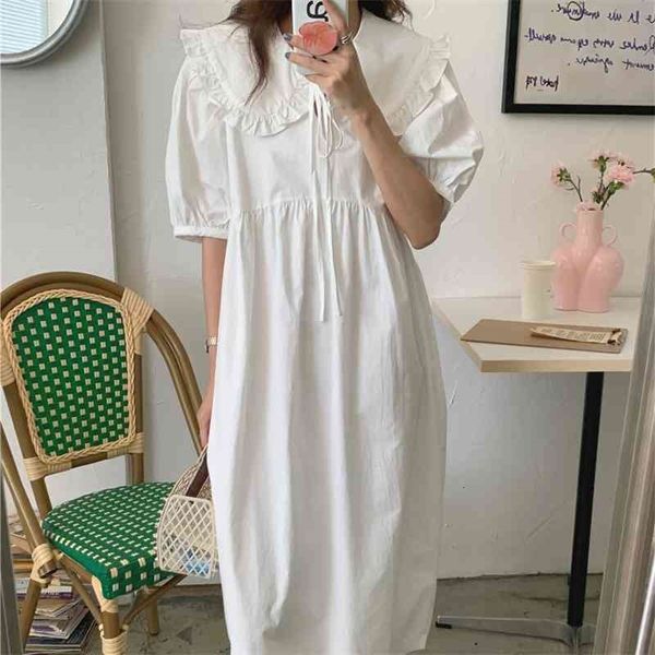 casual dresses streetwear ruffles gentle brief solid sweet lace-up girls retro prom loose stylish femme long vestidos st6a, Black;gray
casual dresses streetwear ruffles gentle brief solid sweet lace-up girls retro prom loose stylish femme long vestidos st6a, Black;gray