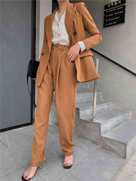 women's two piece pants realeft set of trousers, jacket and long trousers with carving cut, double breasted style, for autumn winter, p, White
women's two piece pants realeft set of trousers, jacket and long trousers with carving cut, double breasted style, for autumn winter, p, White