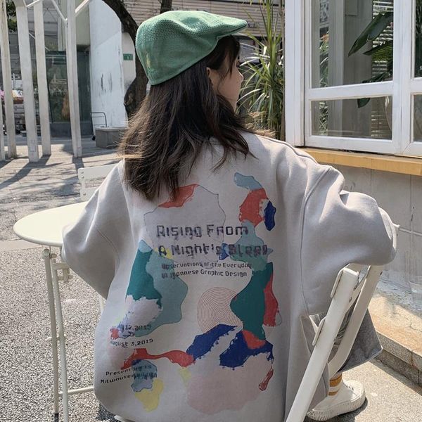 women's hoodies & sweatshirts zity turtleneck printed sweatshirt oversized velvet warm women 's clothes harajuku kawaii pullover, Black
women's hoodies & sweatshirts zity turtleneck printed sweatshirt oversized velvet warm women 's clothes harajuku kawaii pullover, Black