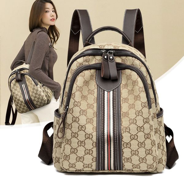 designer handbags backpack women 2021 new fashion travel leisure foreign style soft leather large capacity backpack printed schoolbag
designer handbags backpack women 2021 new fashion travel leisure foreign style soft leather large capacity backpack printed schoolbag